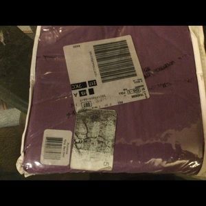 UNBRANDED purple bedskirt size queen